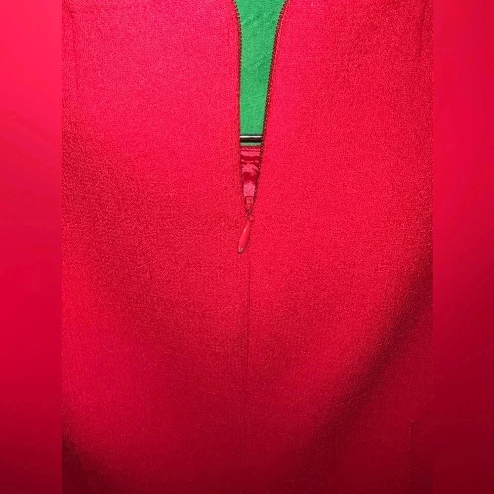 Red J. Crew Collection Cocktail Dress size 2